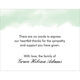 Watercolor Clouds Flat Sympathy Cards Image 3 of 6